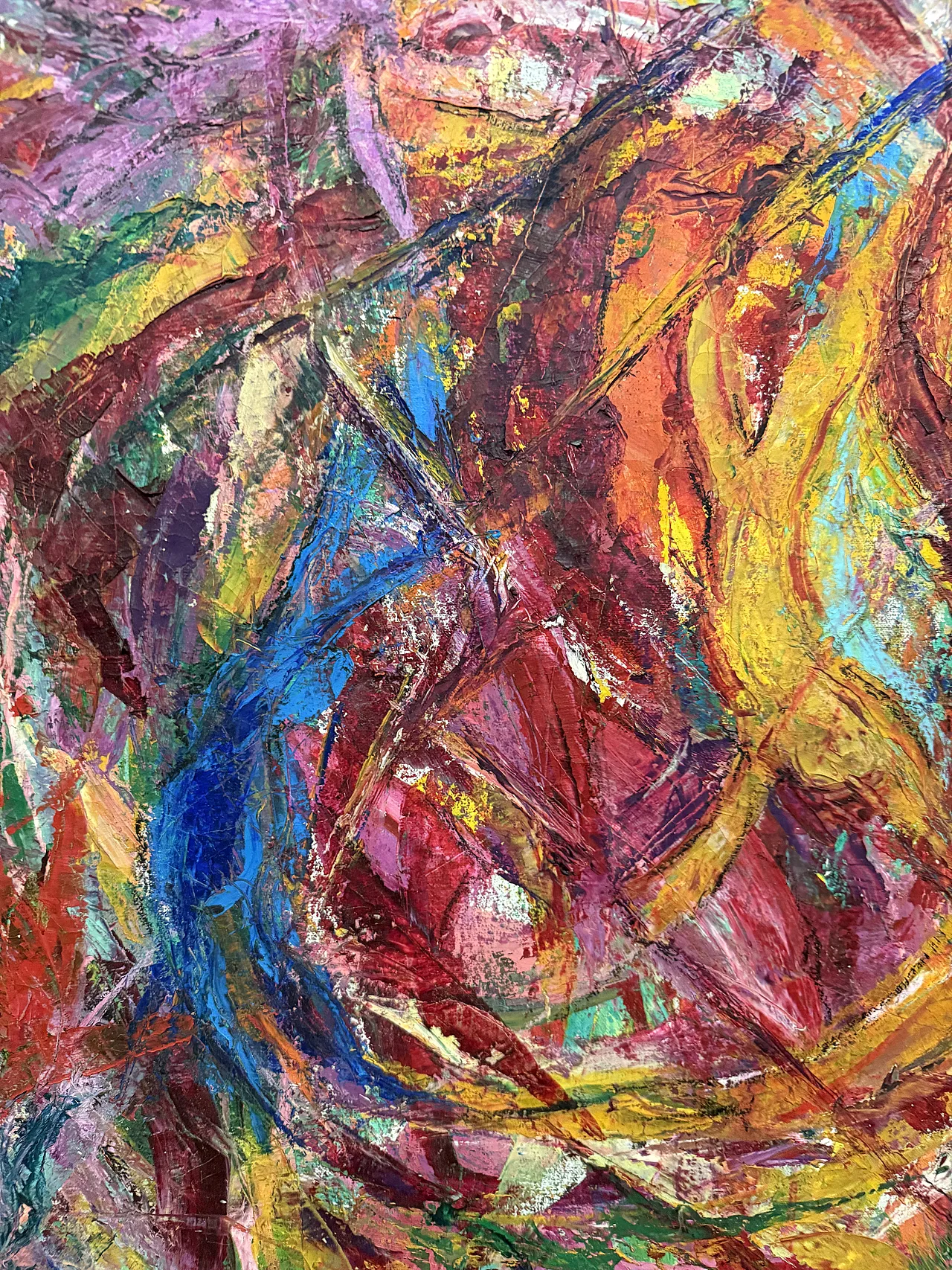 Oil on canvas contemporary art Gianfranco Zaccagnino, 2000s 7