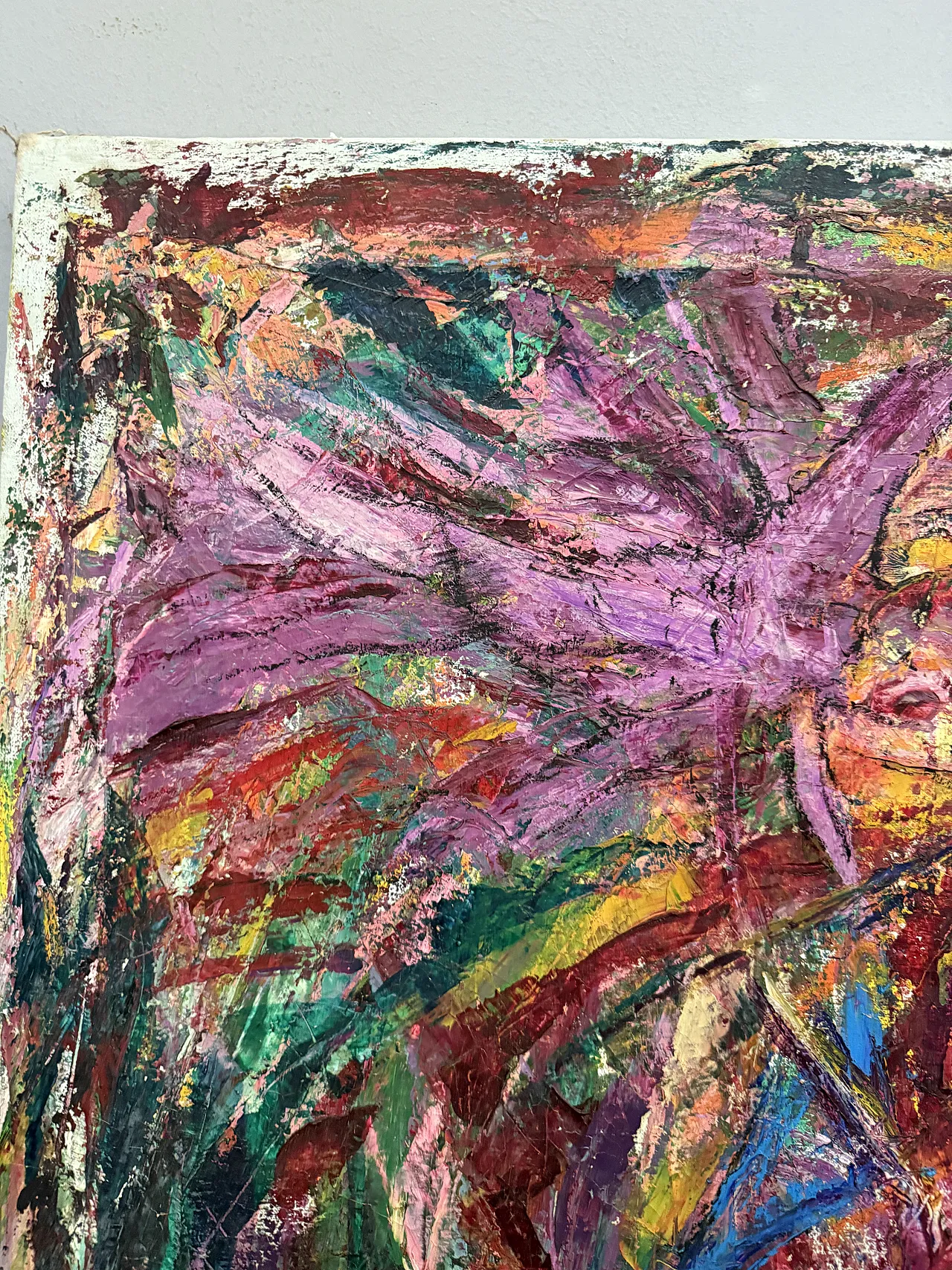 Oil on canvas contemporary art Gianfranco Zaccagnino, 2000s 8