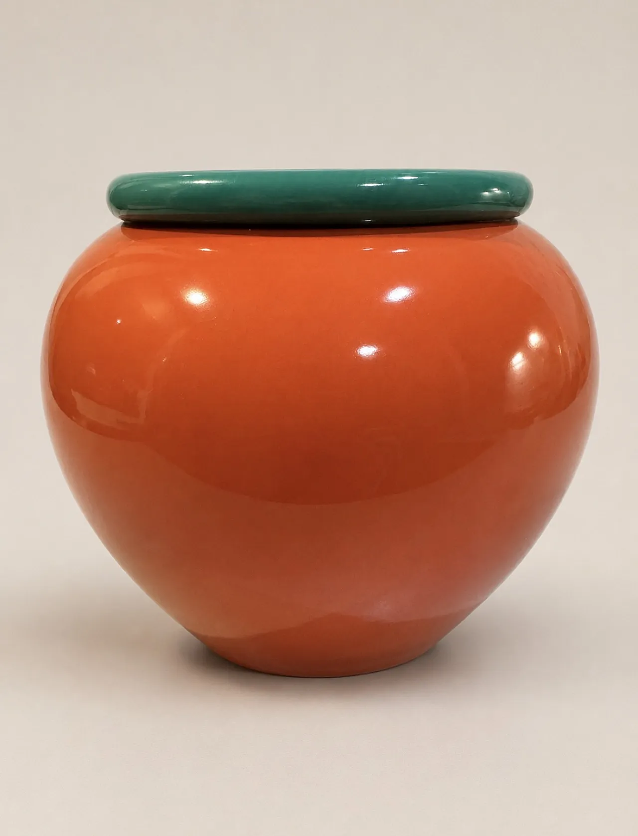 Vaso Postmoderno di Ambrogio Pozzi per Michielotto Top Design, 90s 1