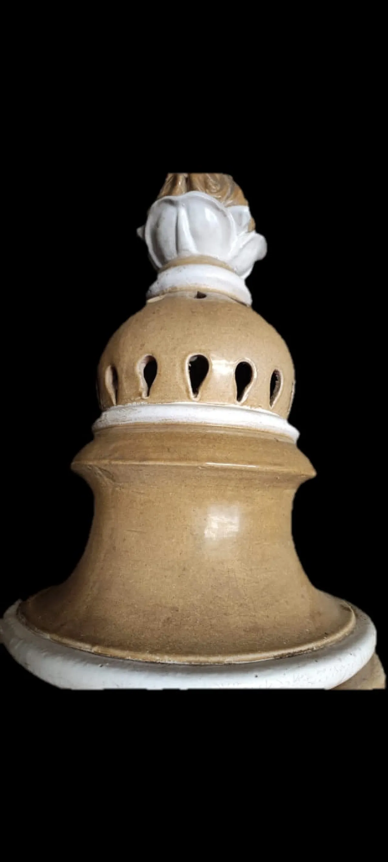 Calliope majolica stove by Ceramiche Pugi, 2000s 2