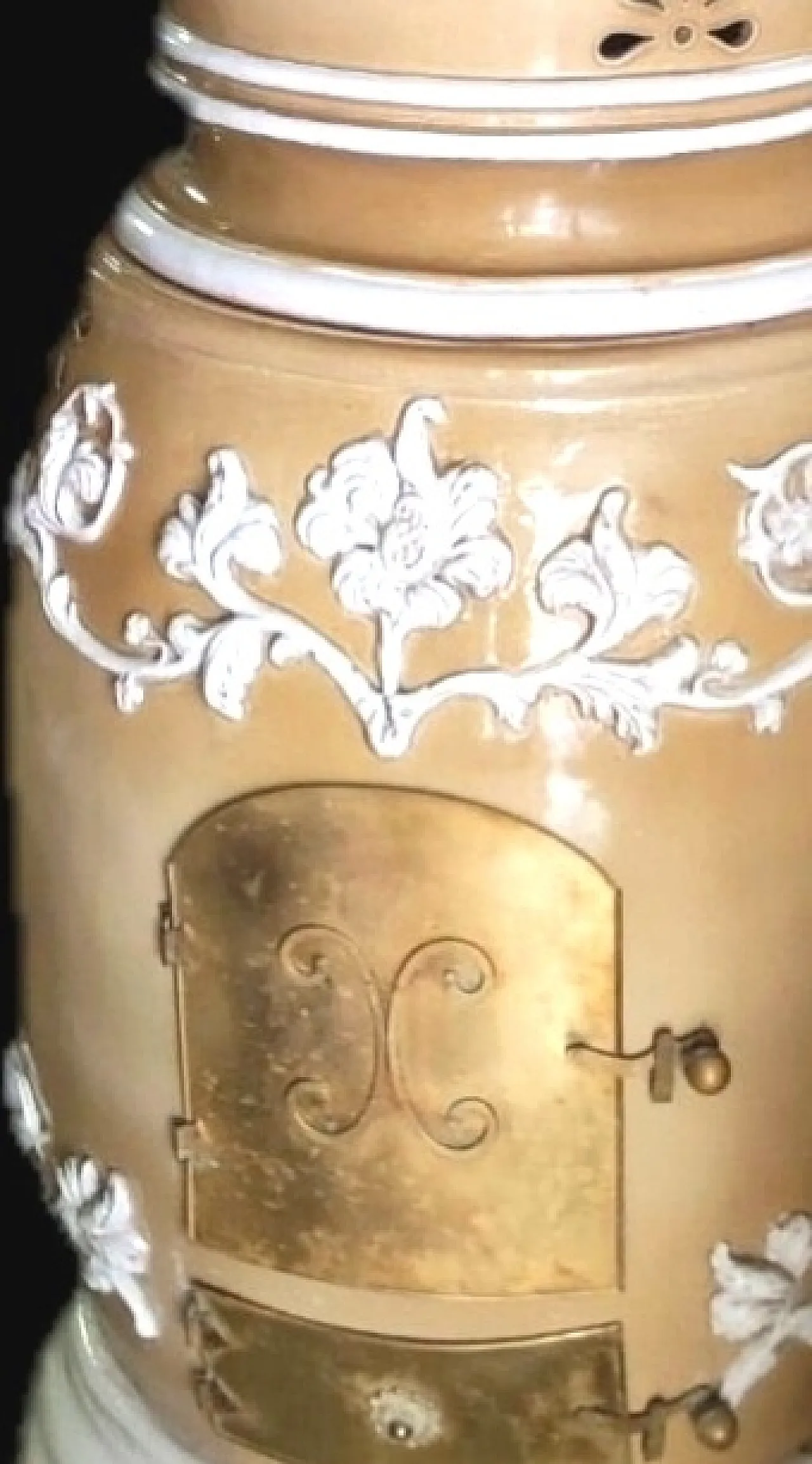 Calliope majolica stove by Ceramiche Pugi, 2000s 3
