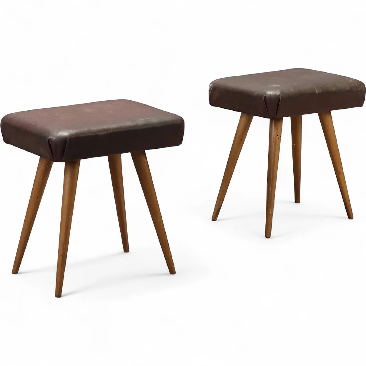 Pair of stools, 1950s 8