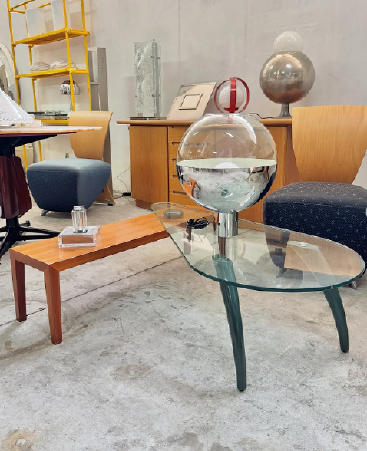 DOS Twice Coffee Table by Maarten Kusters for Cassina, 1990s 3