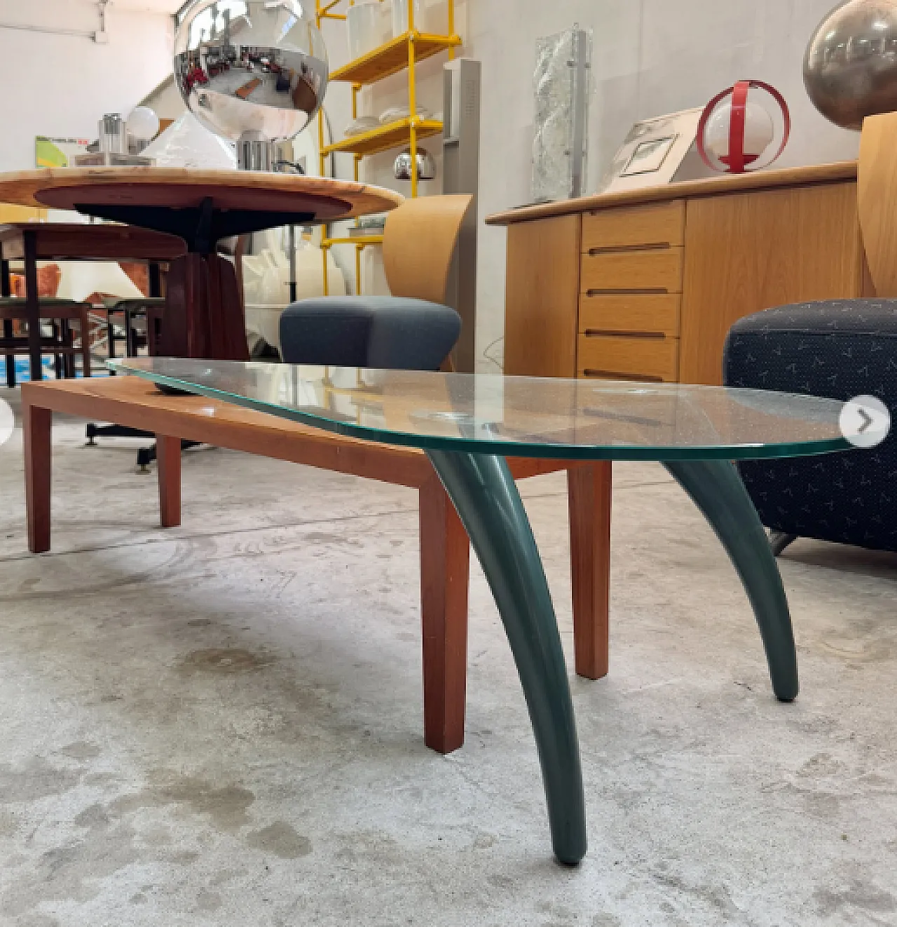 DOS Twice Coffee Table by Maarten Kusters for Cassina, 1990s 7