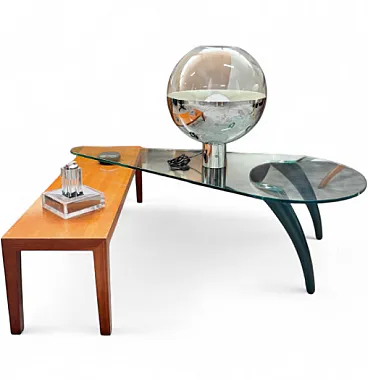 DOS Twice Coffee Table by Maarten Kusters for Cassina, 1990s