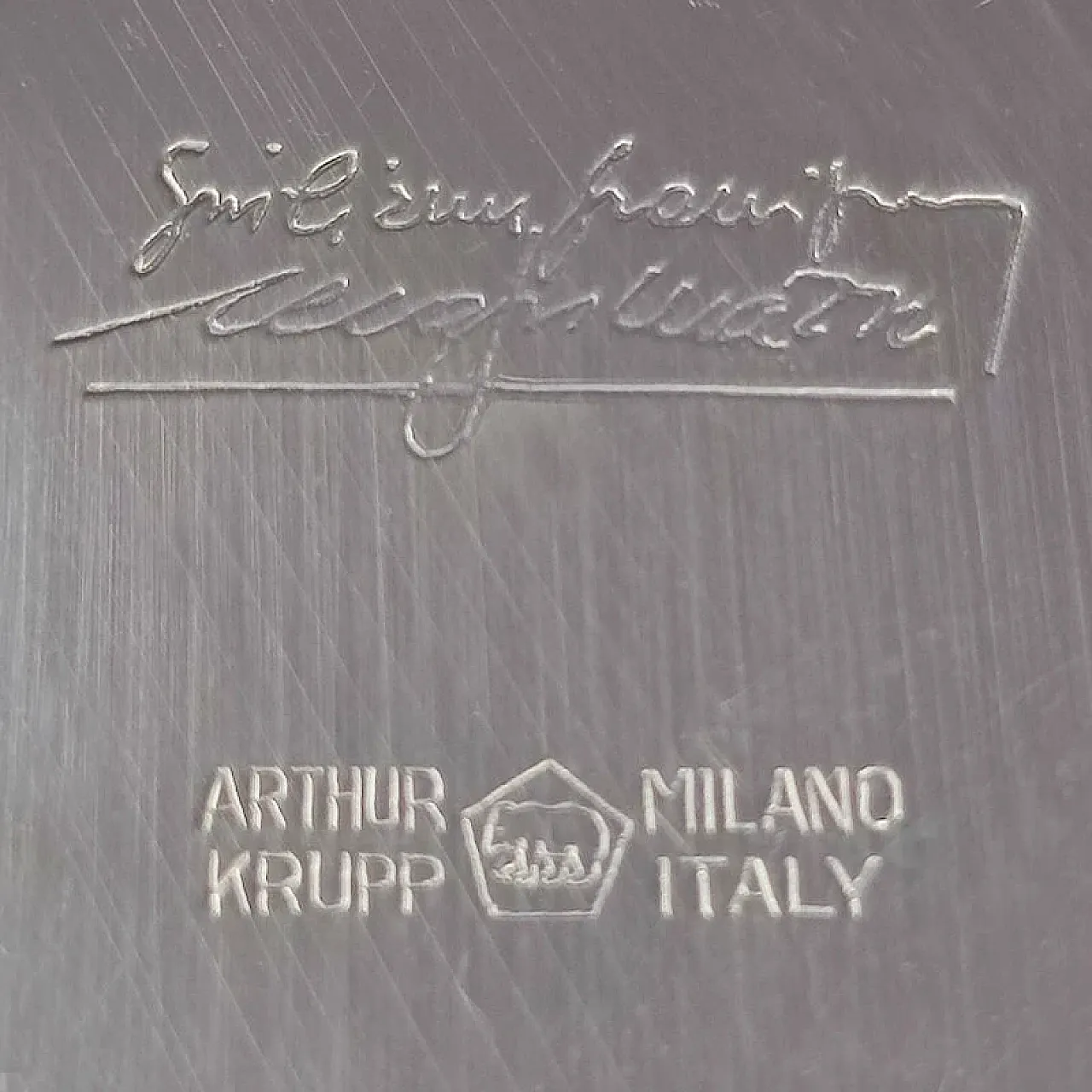 Shaker da cocktail di S.Mazza e G.Gramigna per Arthur Krupp, anni '70 6
