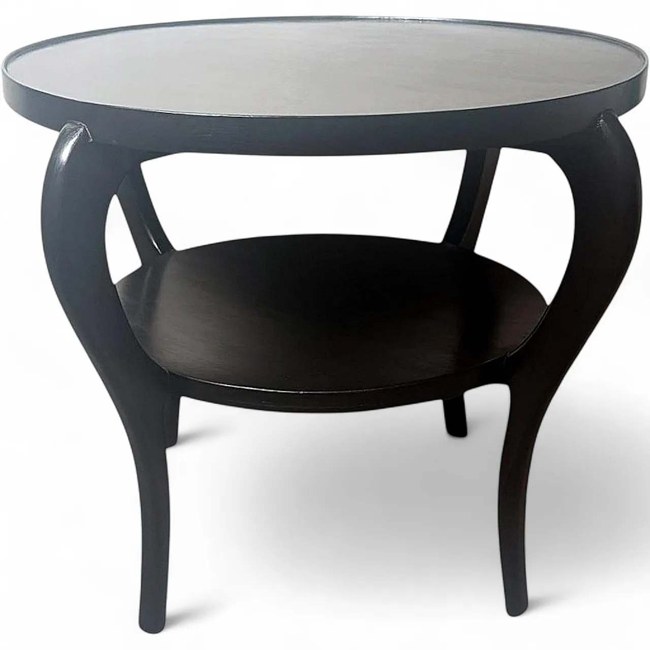 Tavolino in noce ebanizzato in stile Art Déco, '900 20