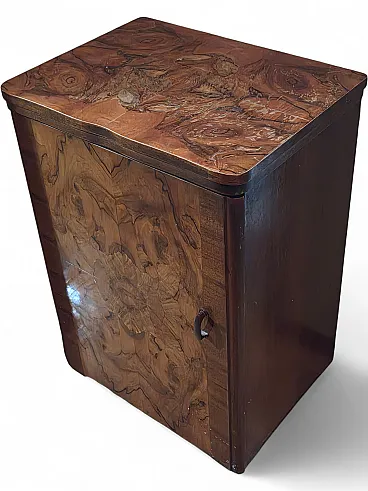 Root cabinet with sewing machine, 1970s