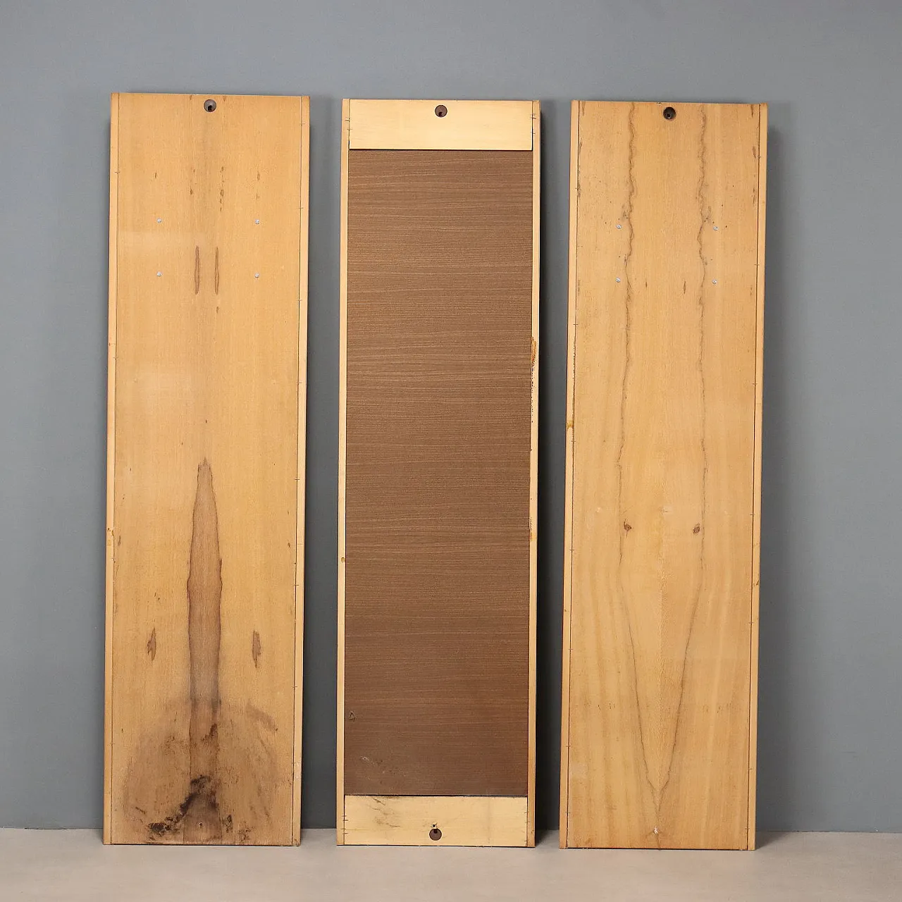 Hallway cabinet with mirror and coat rack, 1970s 8