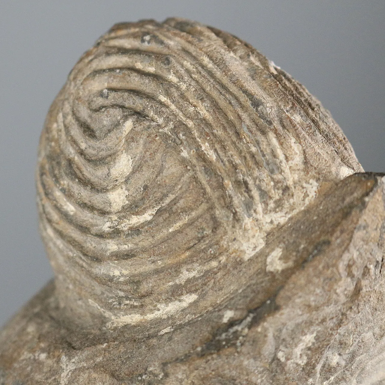 Buddha, scultura in pietra e plexiglass, '900 7
