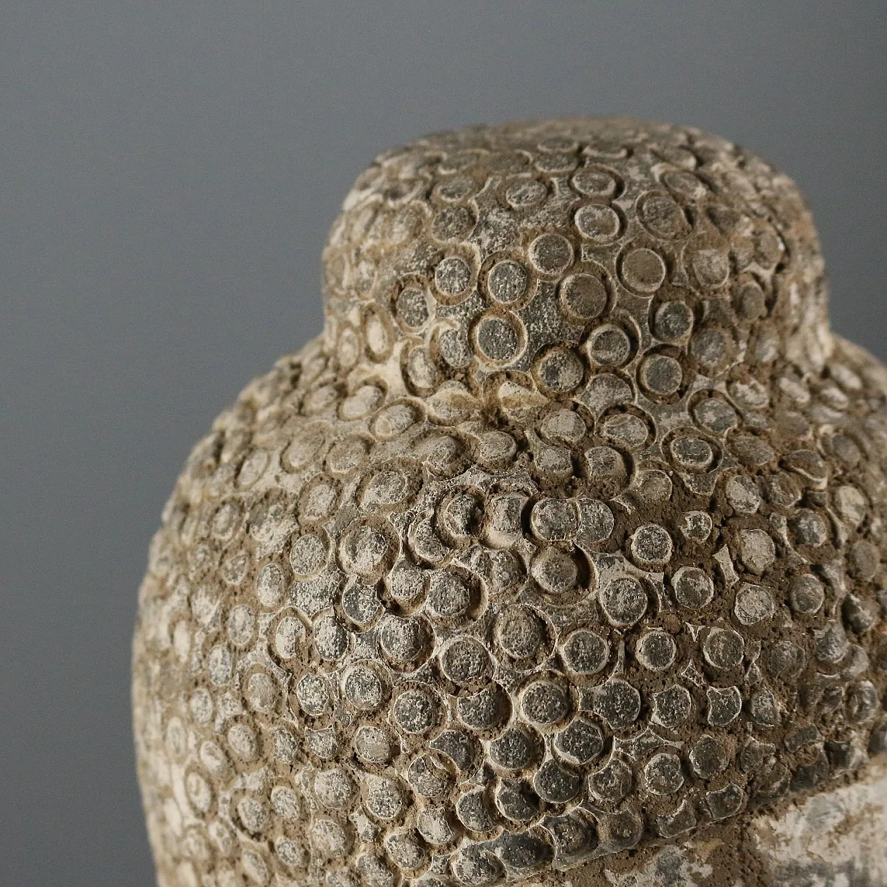 Testa di Buddha, scultura in pietra, '900 6