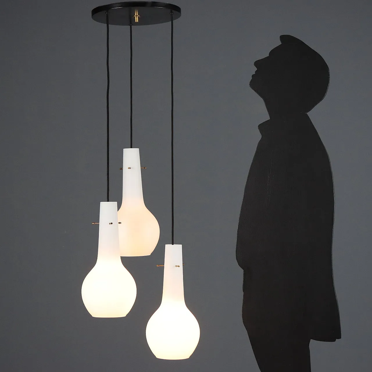 3 Light lamp, 1960s 2