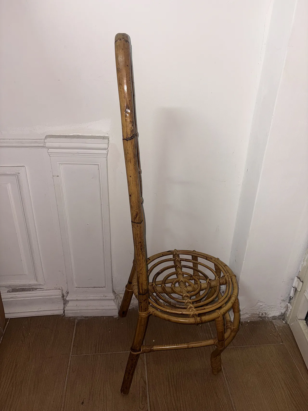 Wicker chair, 50s 3
