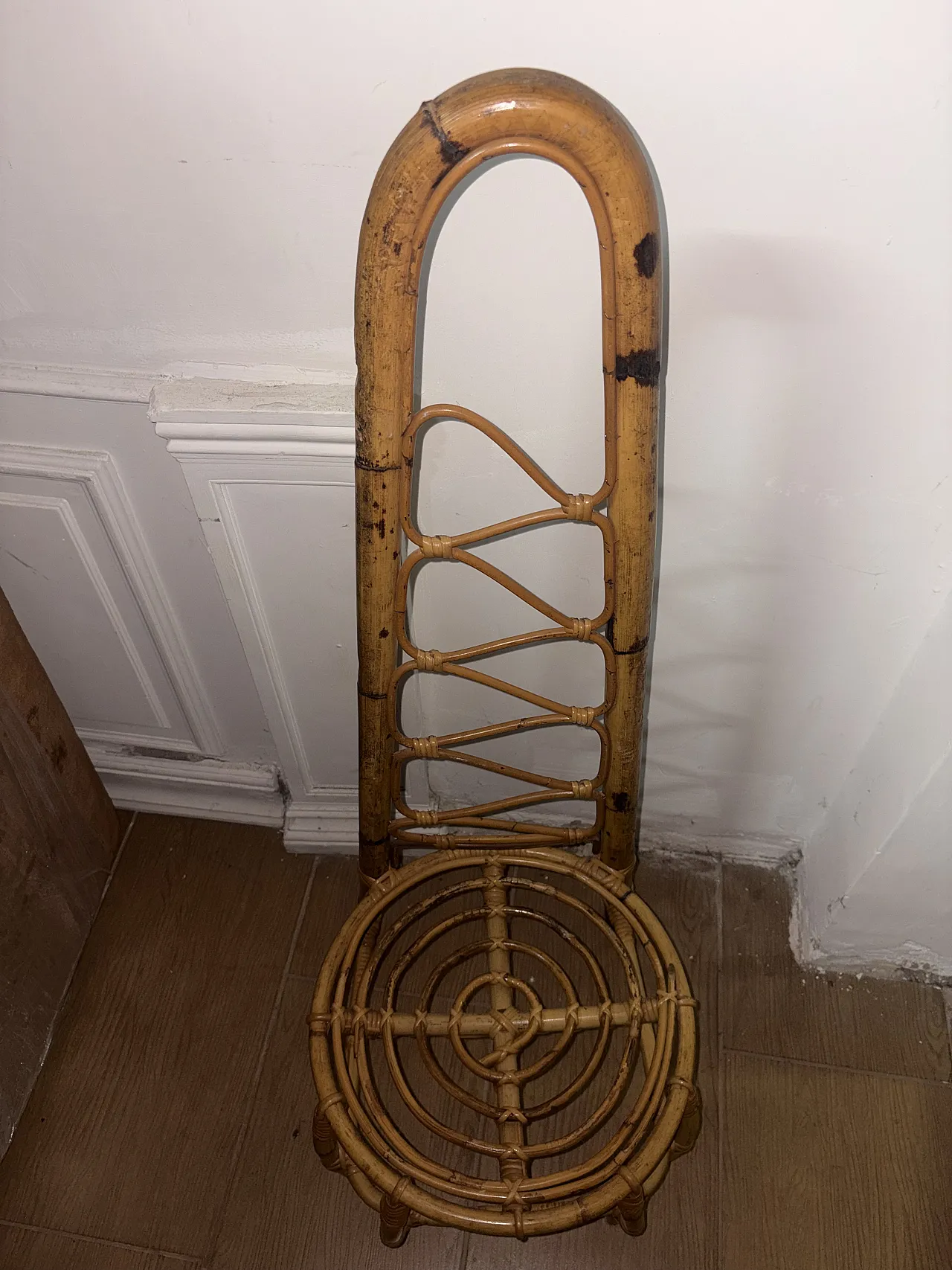 Wicker chair, 50s 6