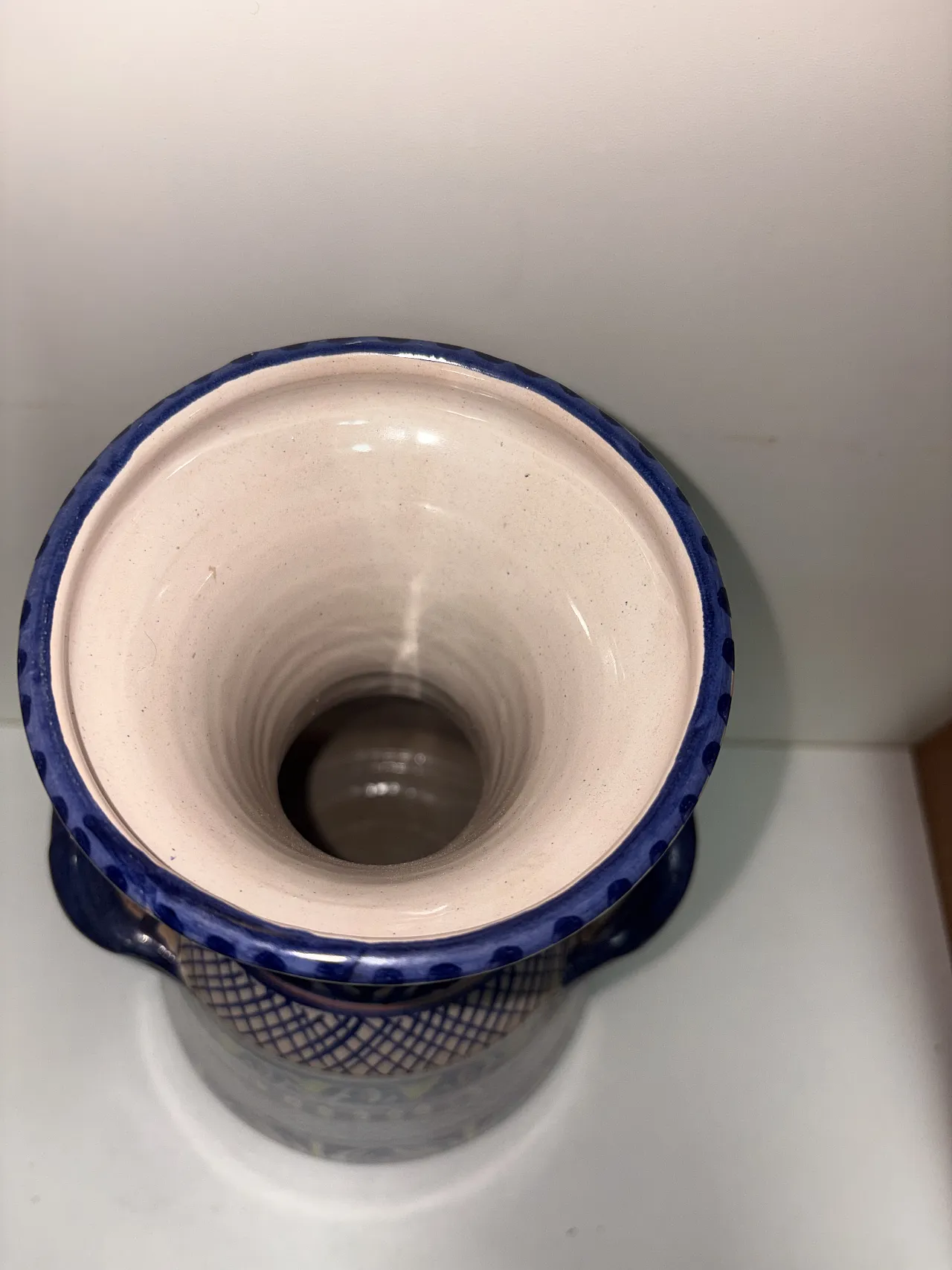 Vietri vase, 50s 5