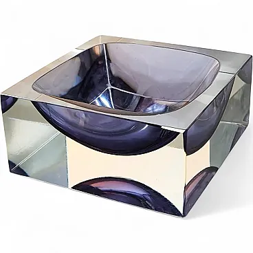Ashtray  in Murano glass by Flavio Poli for Seguso, 1960s