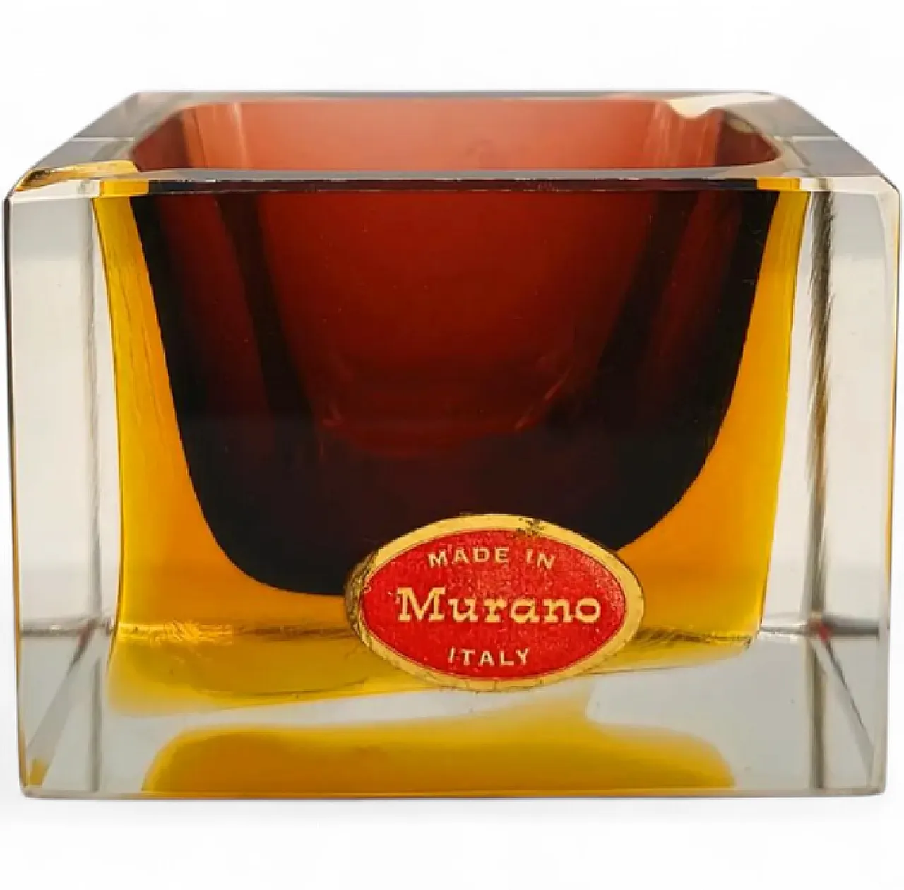 Posacenere in vetro di Murano di Flavio Poli per Seguso, anni '60 7