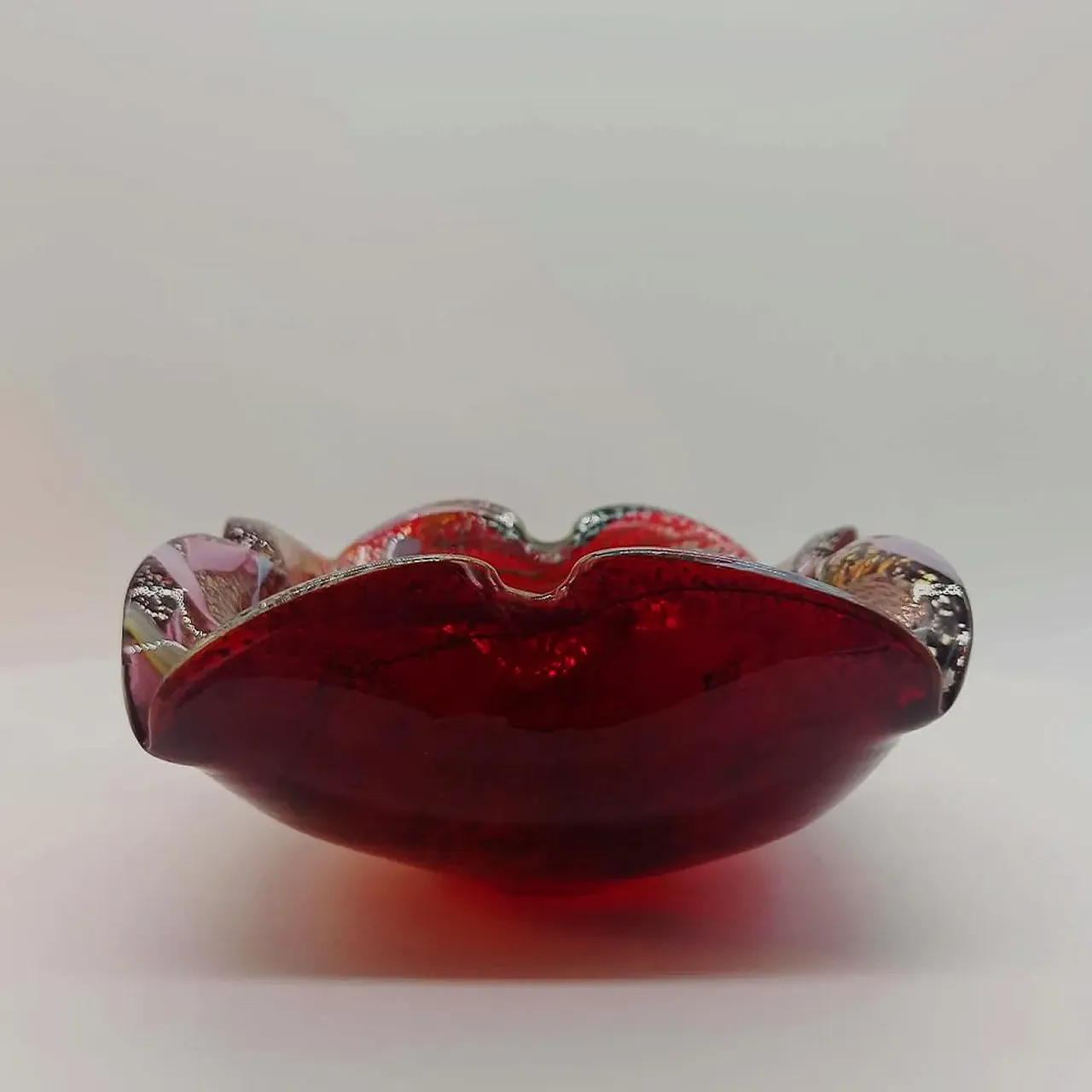 Ashtray in Murano glass by Dino Martens, Tutti Frutti, 1950s 3
