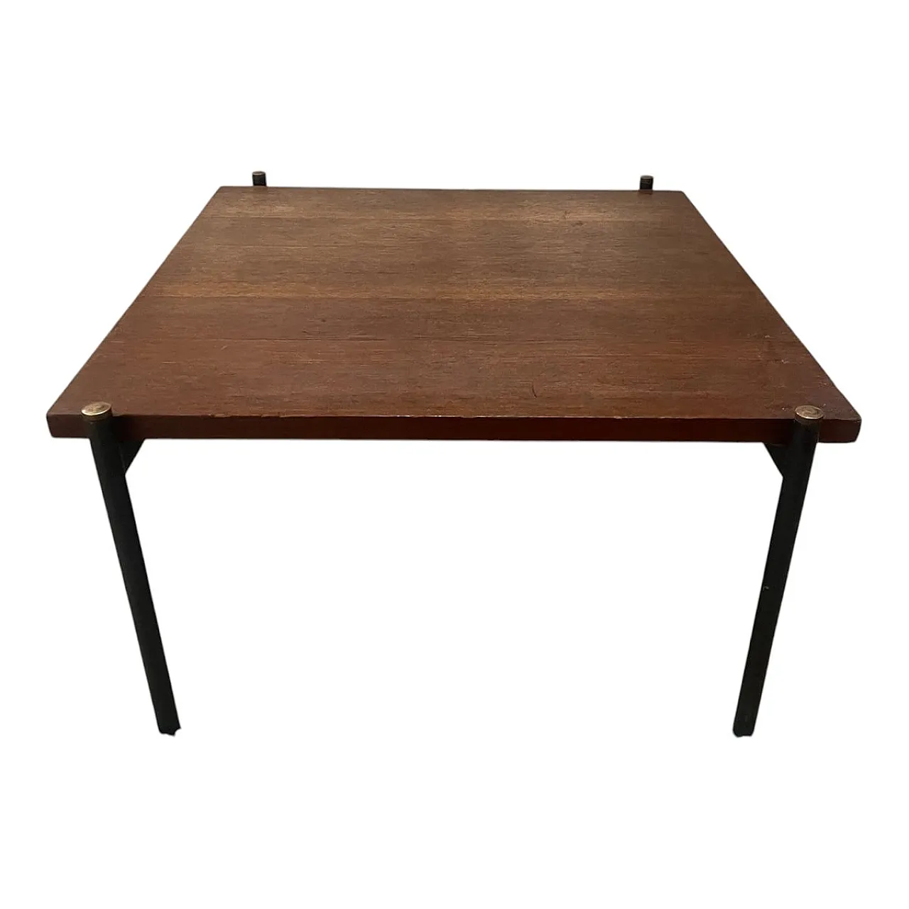 Mid-Century Modern Square Coffee Table by Mobili Pizzetti Roma, Italy, 1960s 1