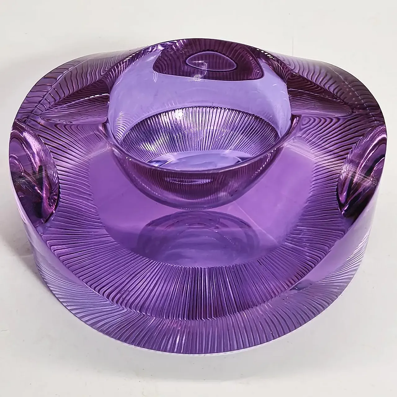 Ashtray in Moser crystal, 1960s 1
