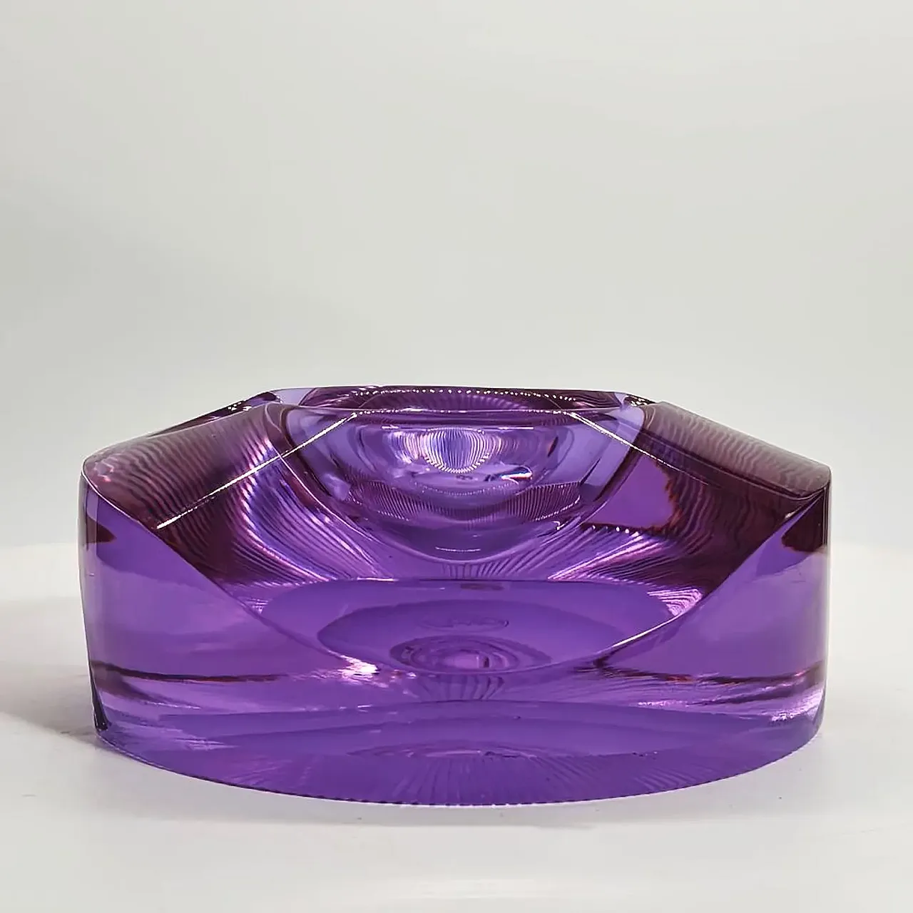 Ashtray in Moser crystal, 1960s 2
