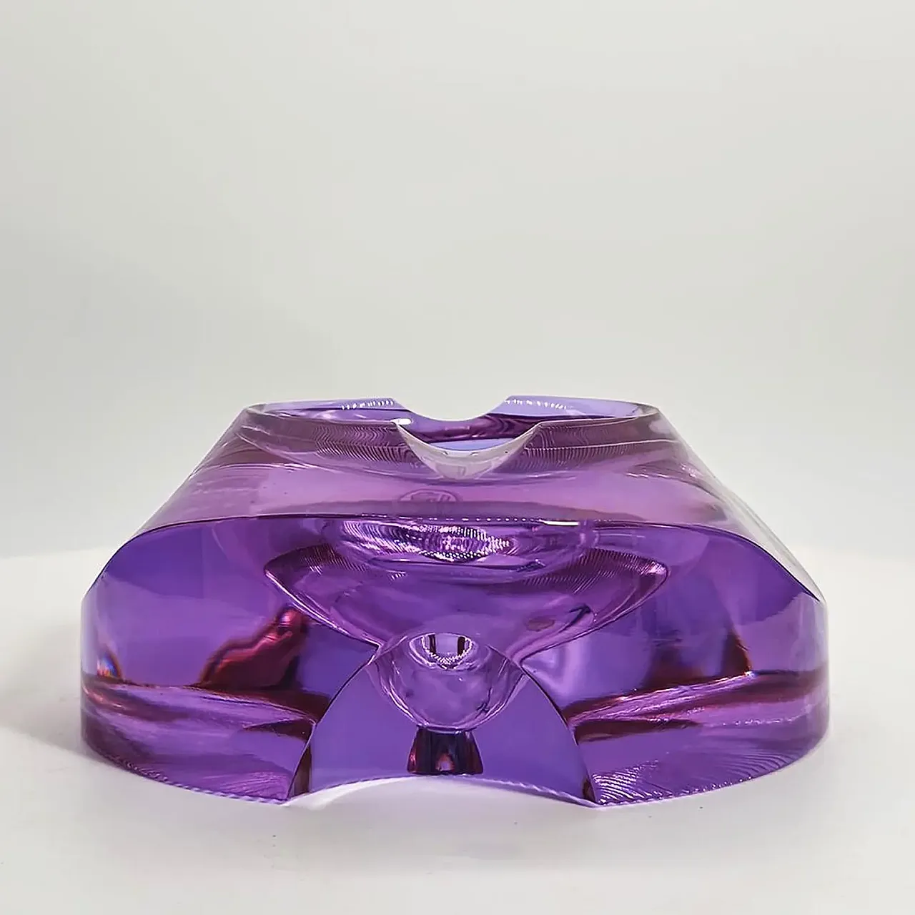 Ashtray in Moser crystal, 1960s 3