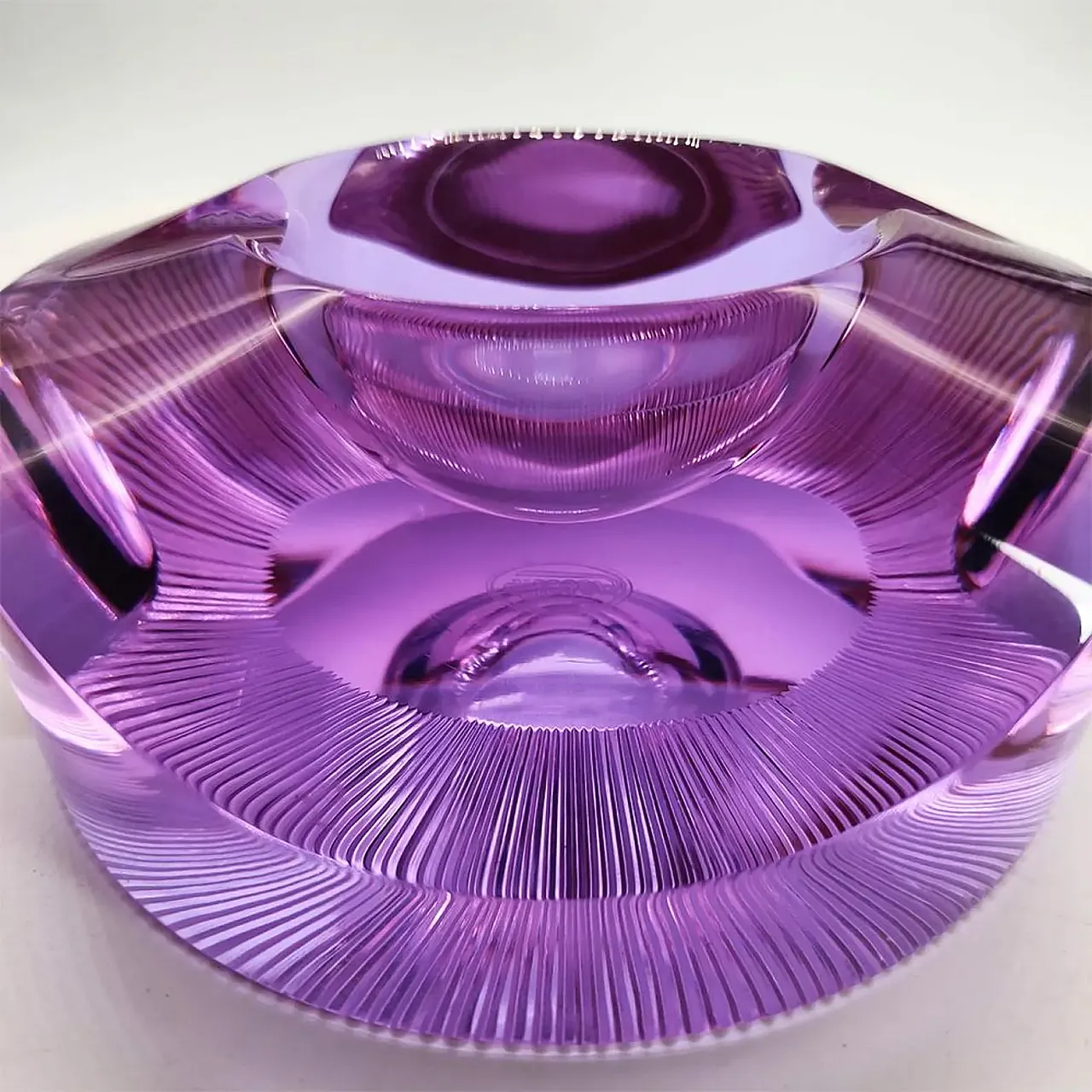 Ashtray in Moser crystal, 1960s 4