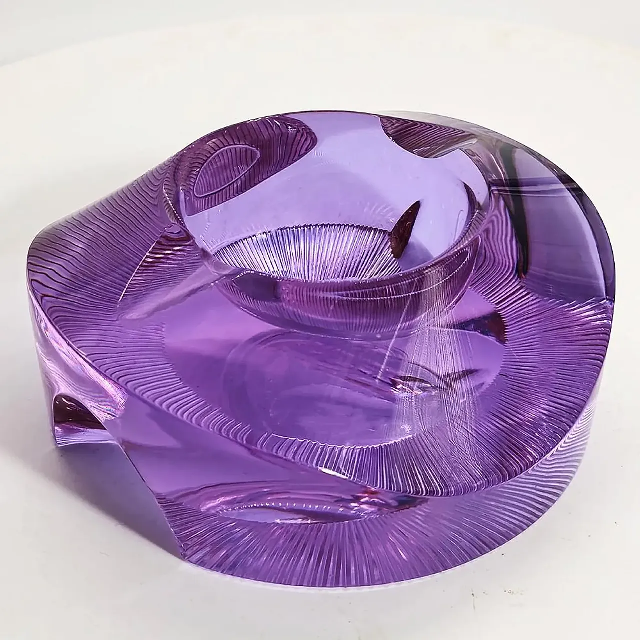 Ashtray in Moser crystal, 1960s 7