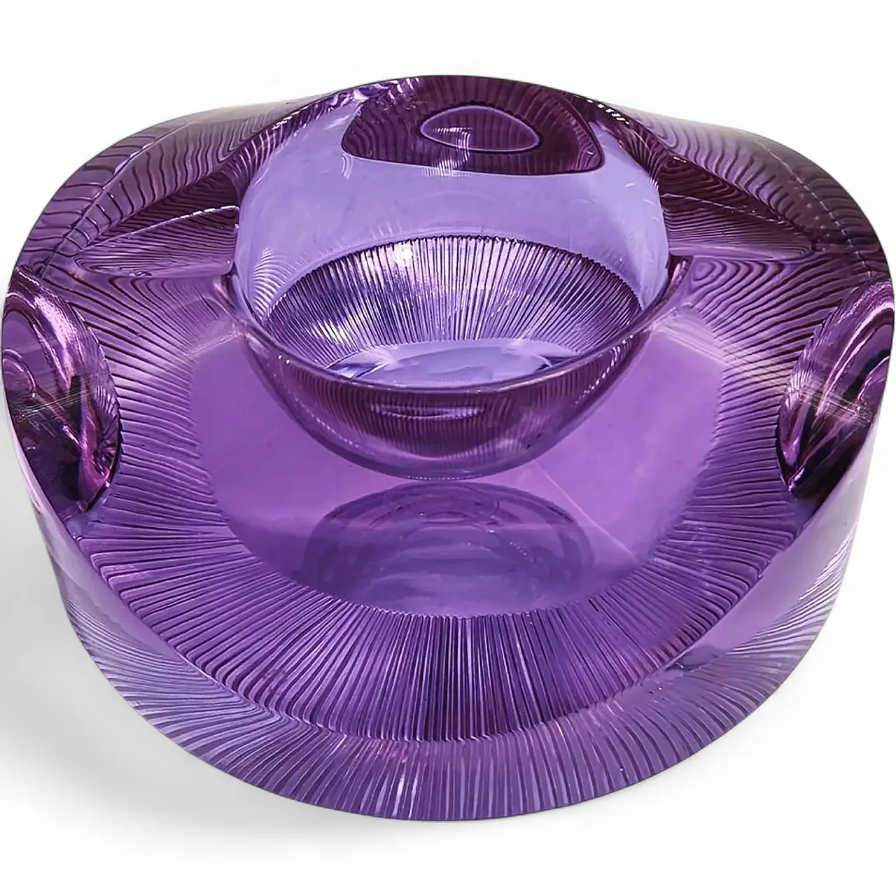 Ashtray in Moser crystal, 1960s 11