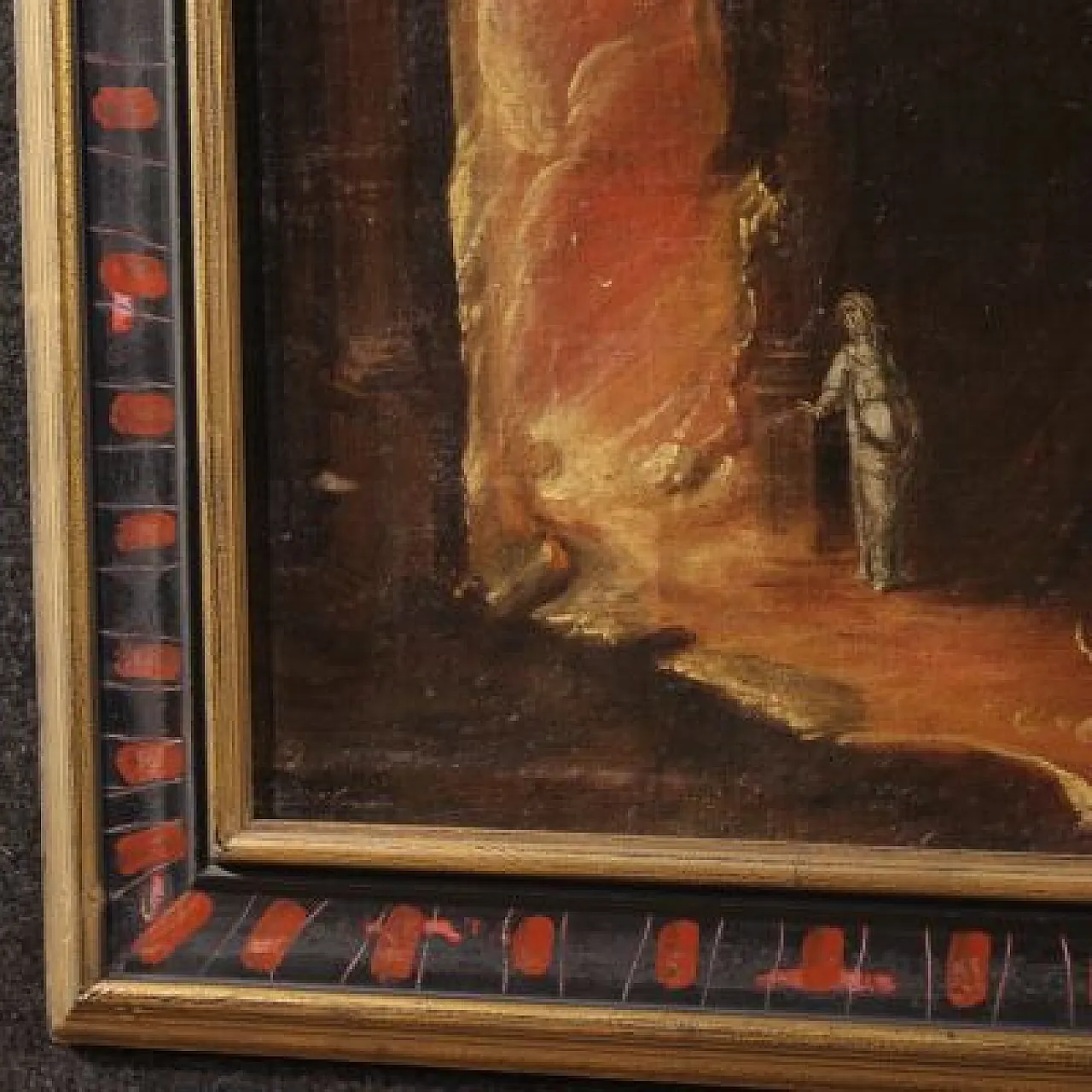 Diogo Pereira attr., Lot and his family fleeing Sodom, 17th century 8