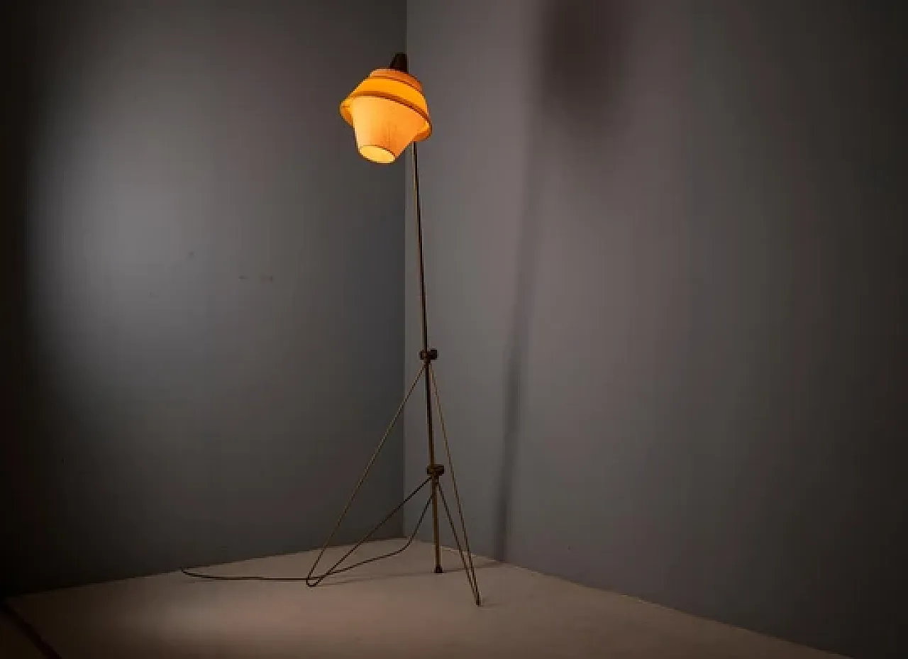 Lampada da terra di Josef Hůrka per Napako, anni '50 4