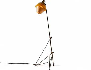 Lampada da terra di Josef Hůrka per Napako, anni '50