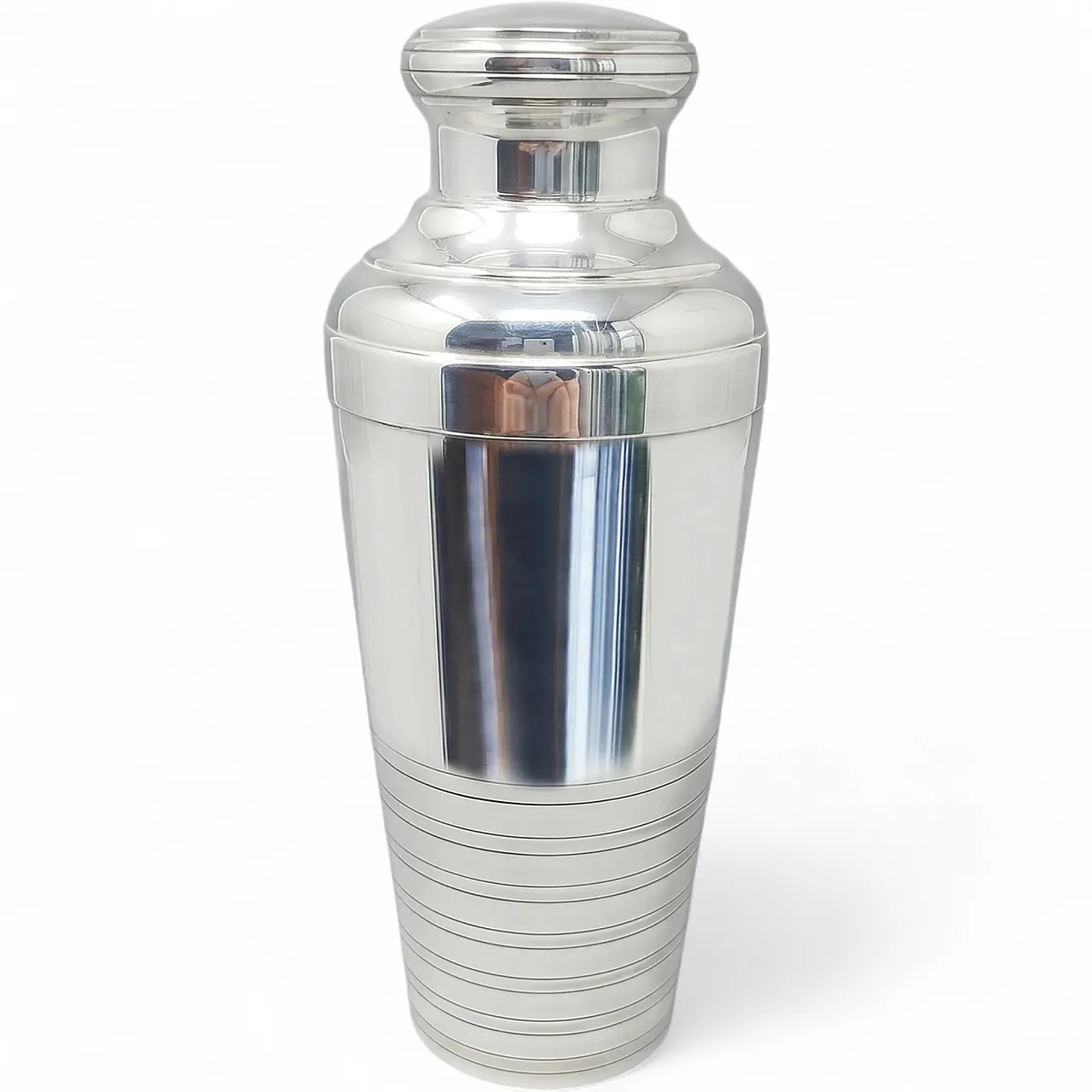 Art Deco silver plated cocktail shaker, 1930s 7