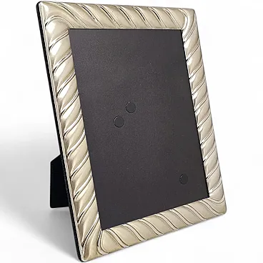 Photo frame in silver plated with glass, 1970s