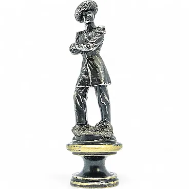 Art Nouveau German Figurative Stamp, 1900s