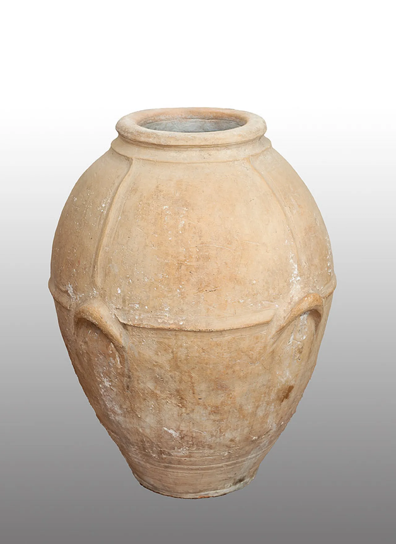 Terracotta jar from Naples. 19th century 1