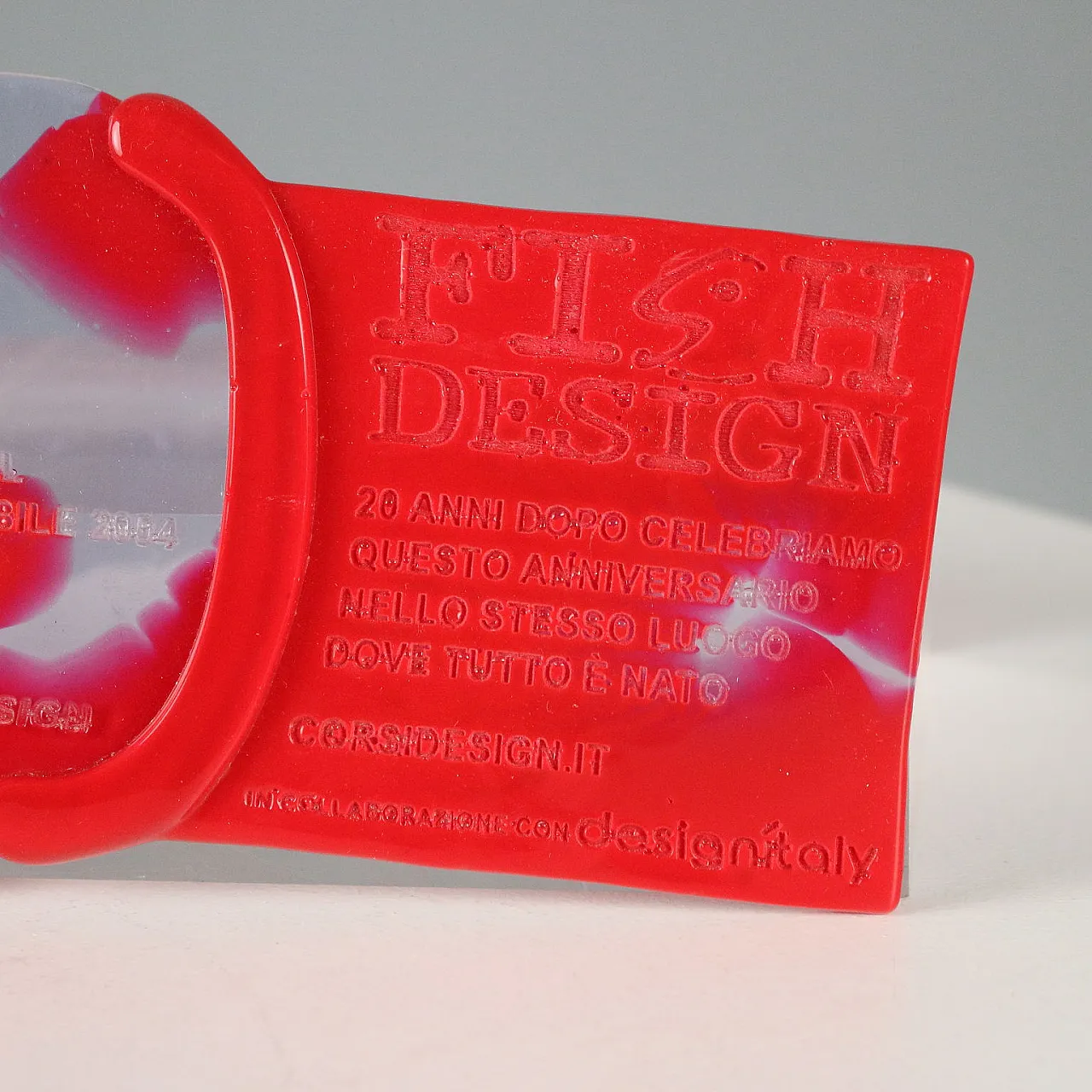 Gaetano Pesce Exhibition Invitation Fish Design, anni 2000 4