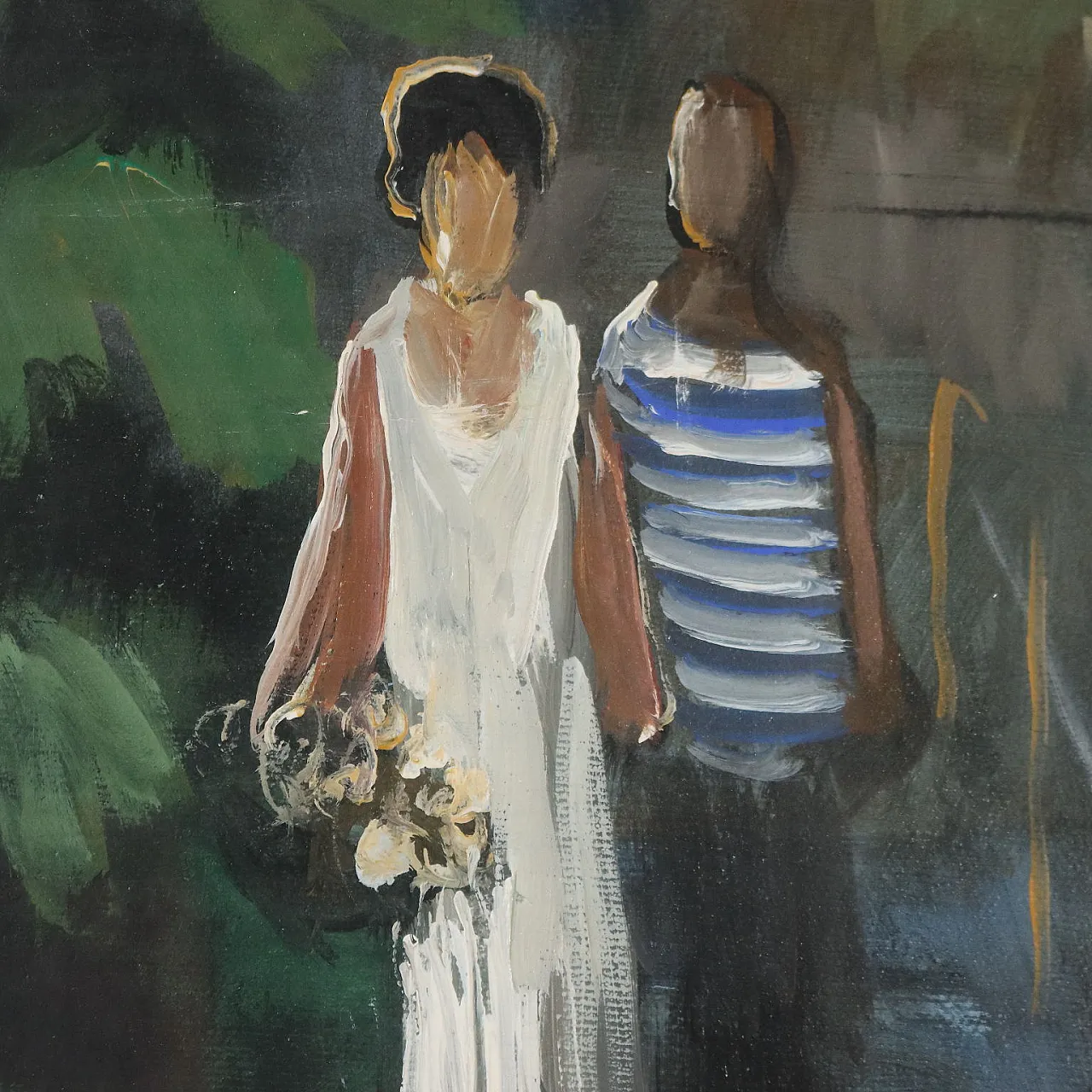 Painting by Eliano Fantuzzi, oil on canvas, 20th century 4