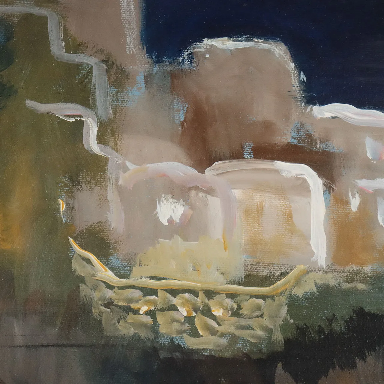 Painting by Eliano Fantuzzi, oil on canvas, 20th century 5