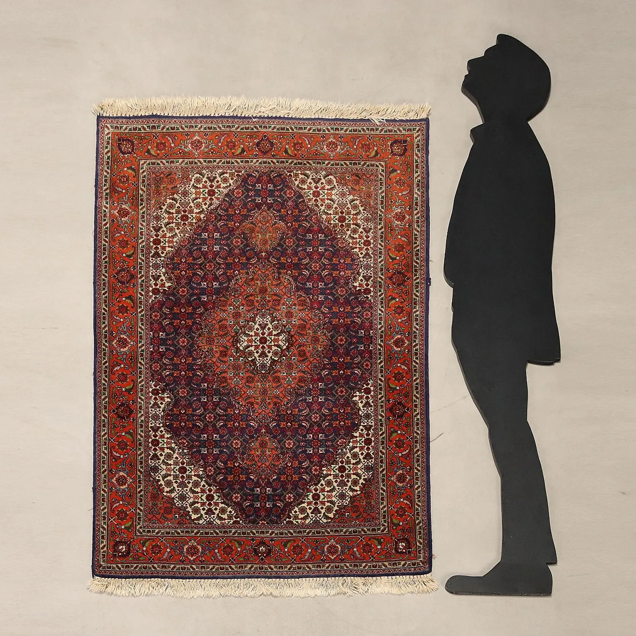 Tabriz rug in cotton, wool and silk, late 20th century 2