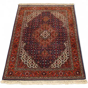 Tabriz rug in cotton, wool and silk, late 20th century
