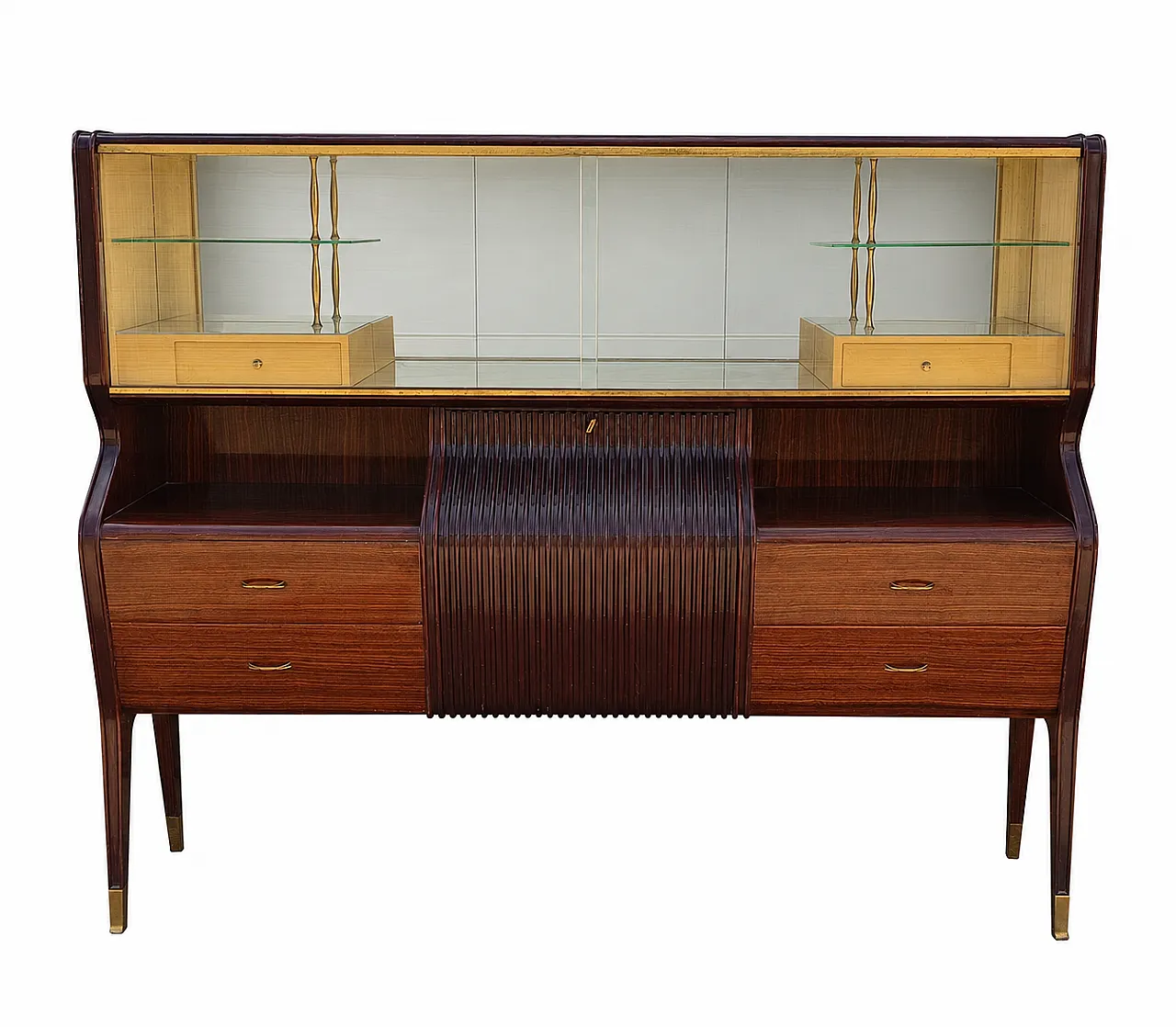 Credenza con vetrina di Osvaldo Borsani, anni '50 11