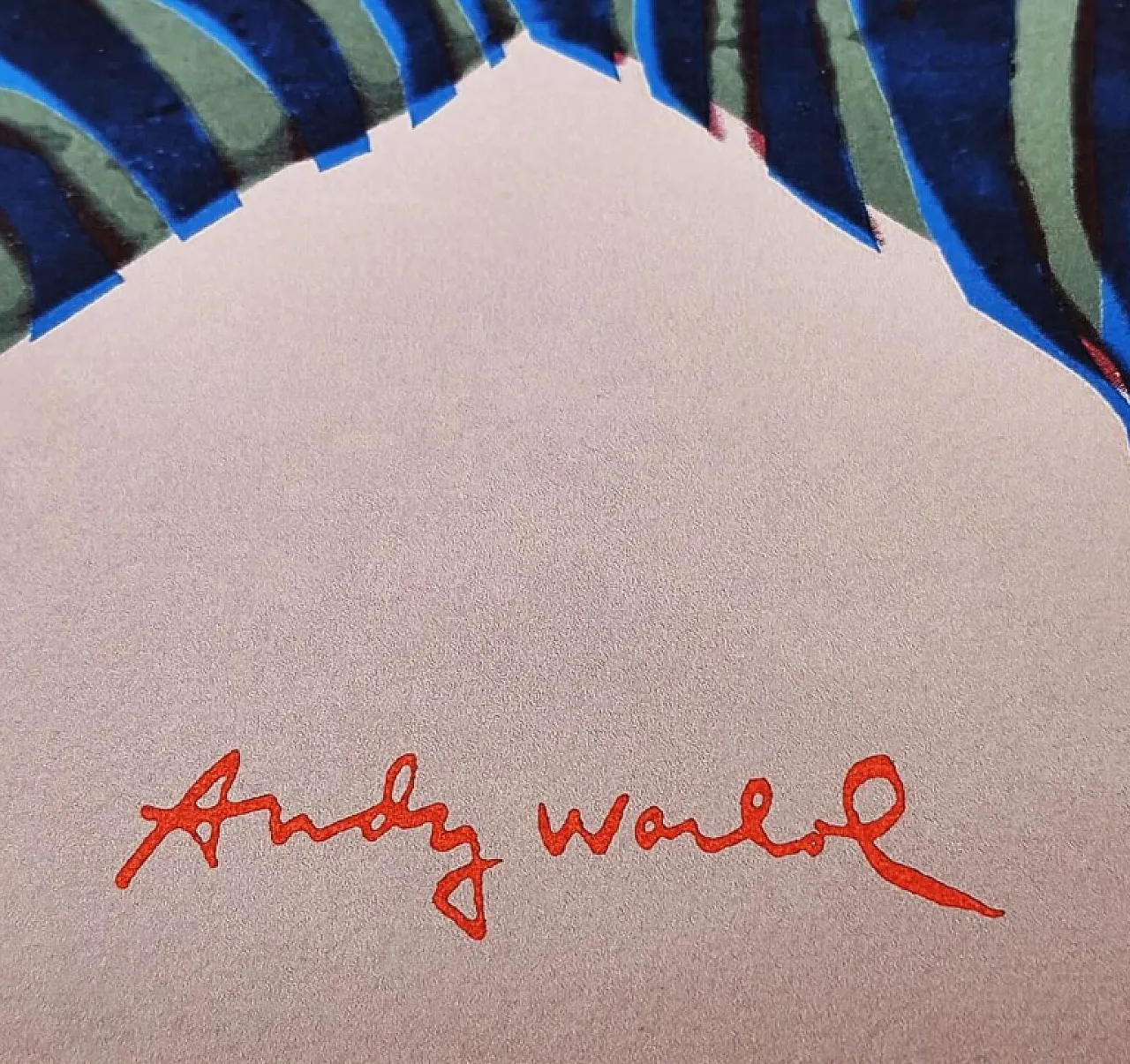 Grevy's Zebra by Andy Warhol, lithograph by CMOA, 1980s 3