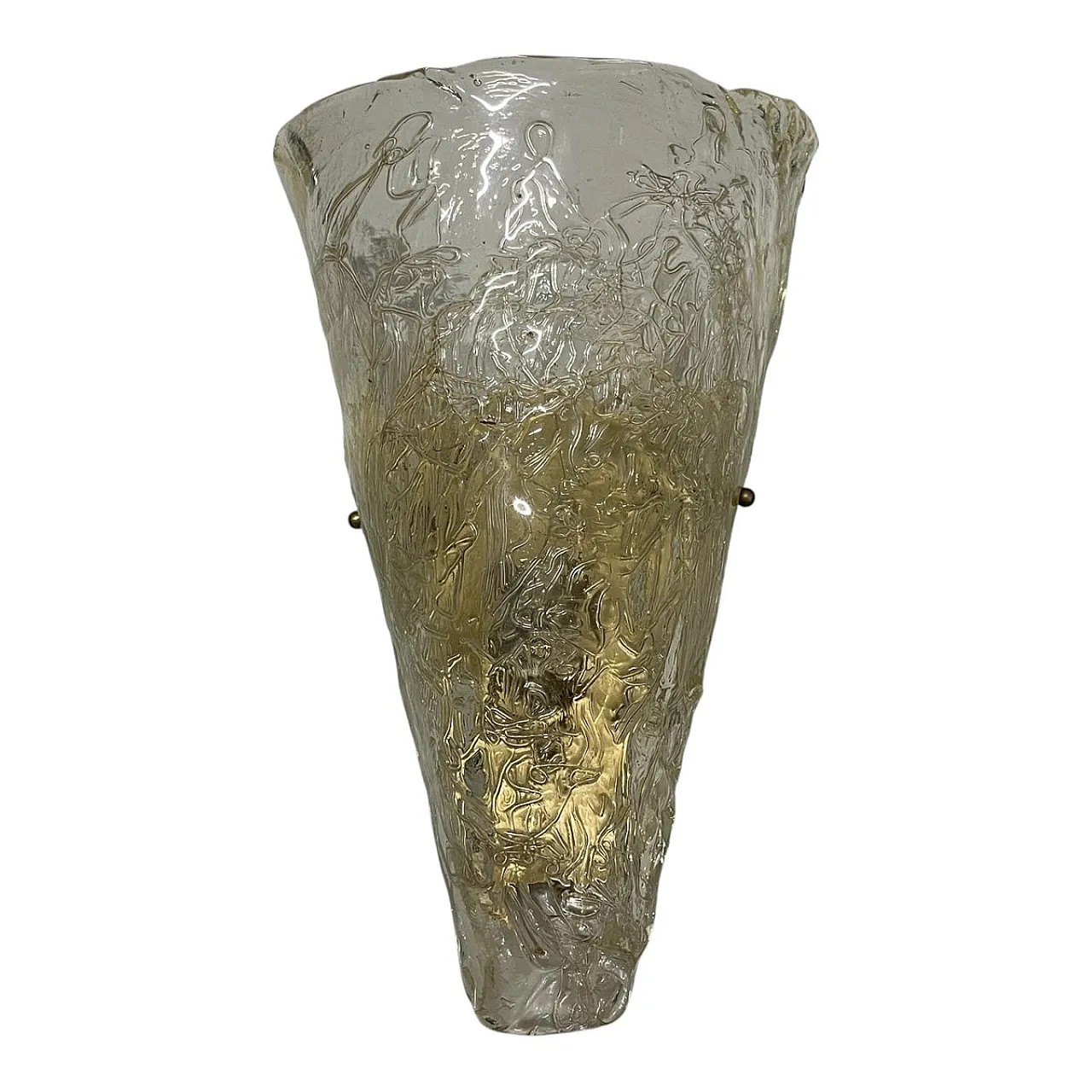 Large Murano glass wall light, 1970s 1