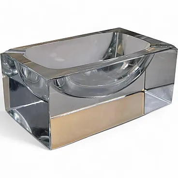 Ashtray in Murano glass by Flavio Poli for Seguso, 1960s