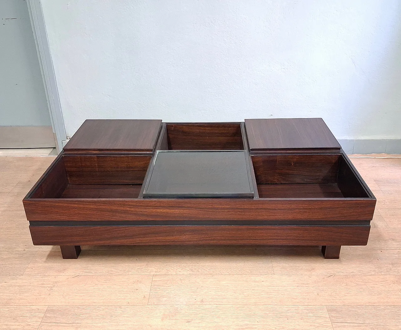 Large bar table designed by Claudio Salocchi for Sormani in the 1960s 1