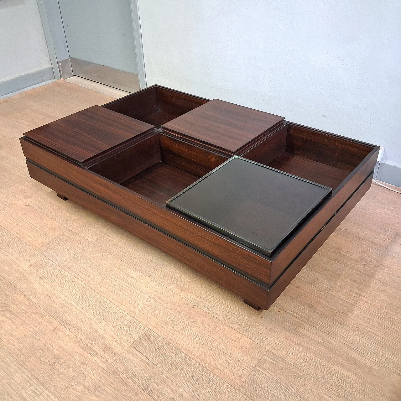 Large bar table designed by Claudio Salocchi for Sormani in the 1960s 3