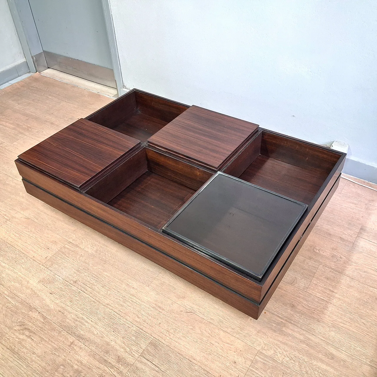 Large bar table designed by Claudio Salocchi for Sormani in the 1960s 4