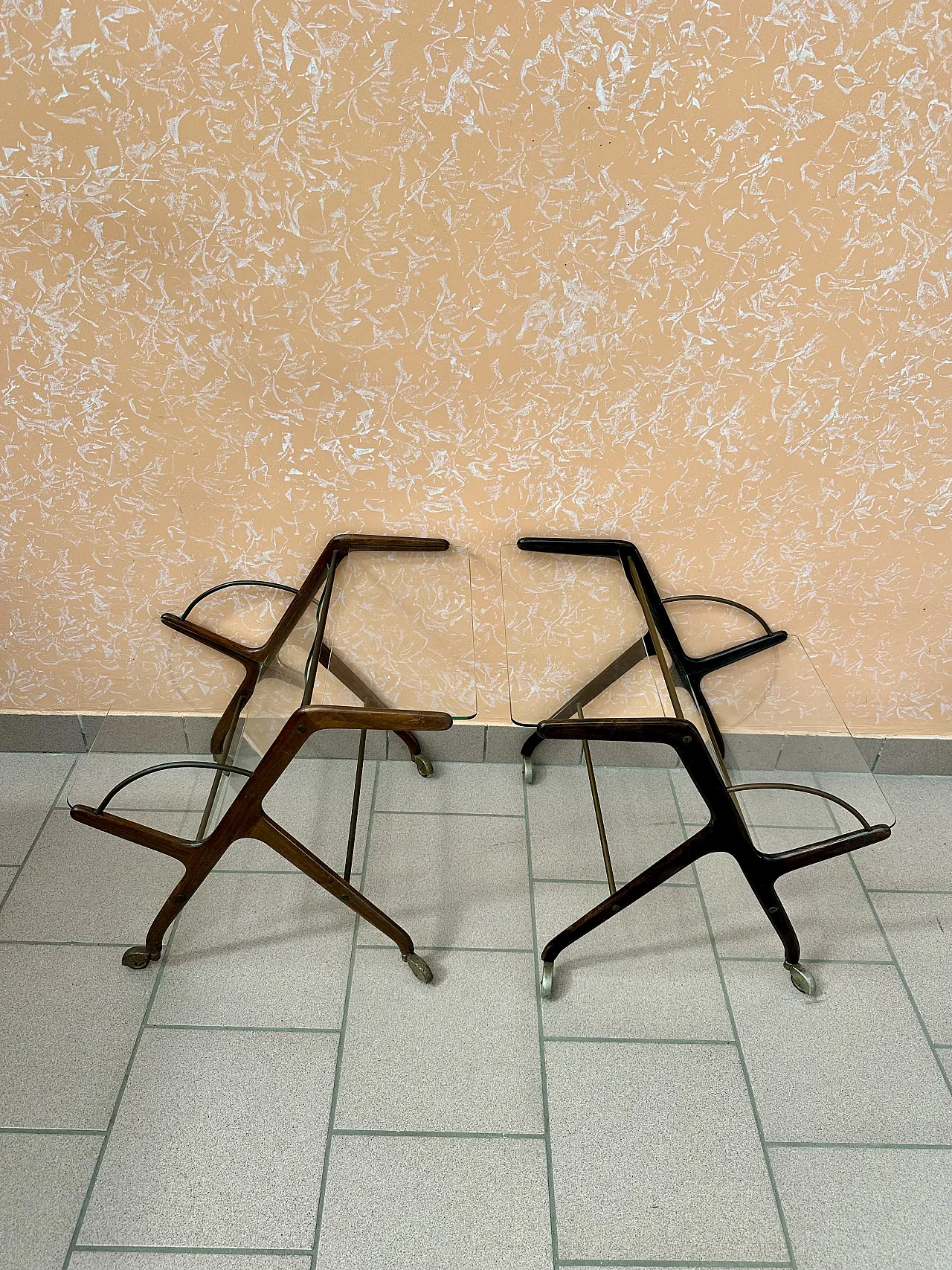 Pair of Magazine Racks, Cesare Lacca for Cassina, Italy, 1950s 5