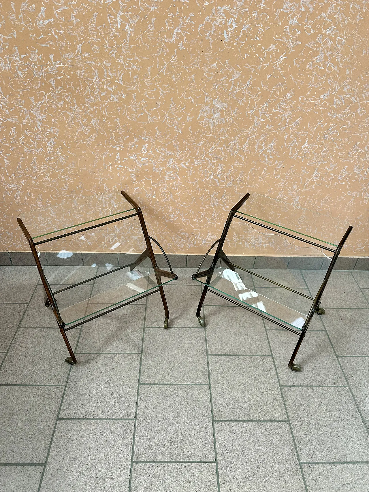 Pair of Magazine Racks, Cesare Lacca for Cassina, Italy, 1950s 7